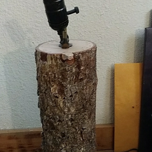 Unique log lamp - Picture 3 of 3